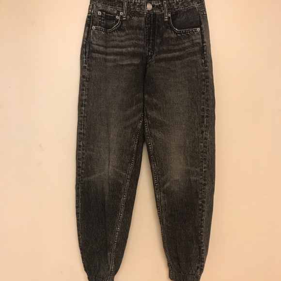rag & bone Revolve Miramar Black Magic Jogger Sweatpant Jeans - Picture 2 of 4